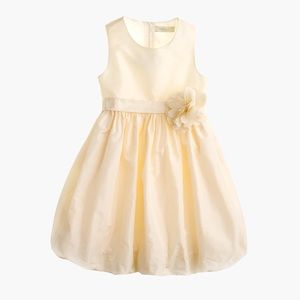 Jcrew collection kids real silk bubble dress sz14